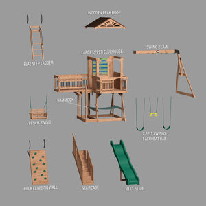 Caribbean Swing Set