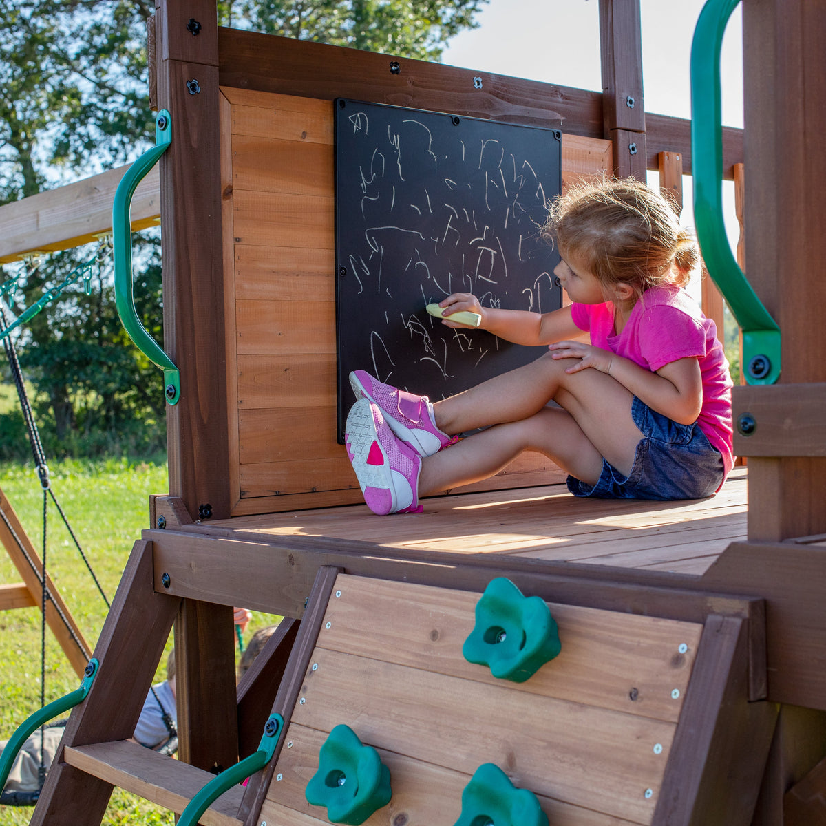 Cedar Cove Swing Set