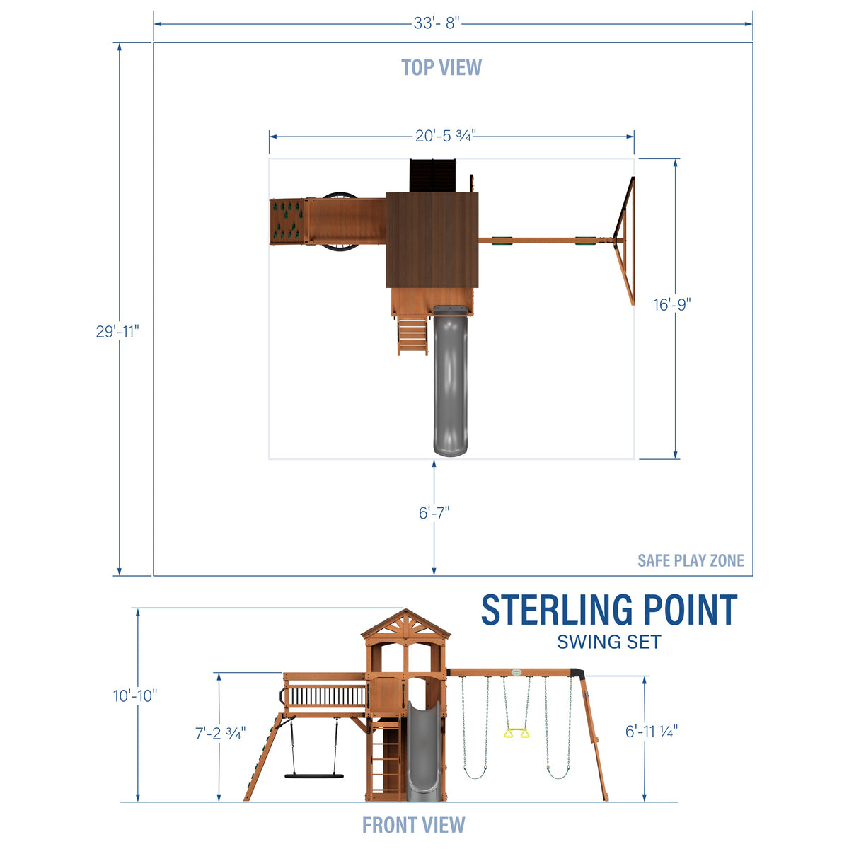 Sterling Point Swing Set